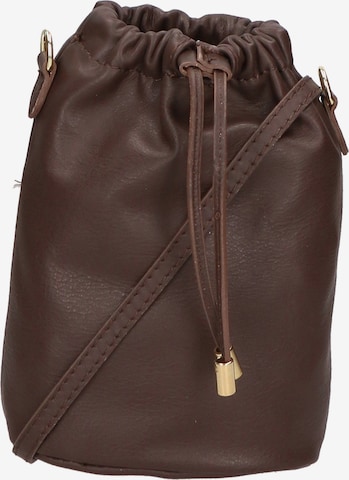 Poche ventrale Gave Lux en marron : devant