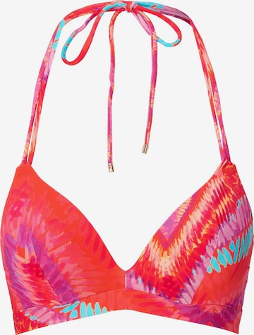 LingaDore - Triángulo Top de bikini en rojo: frente