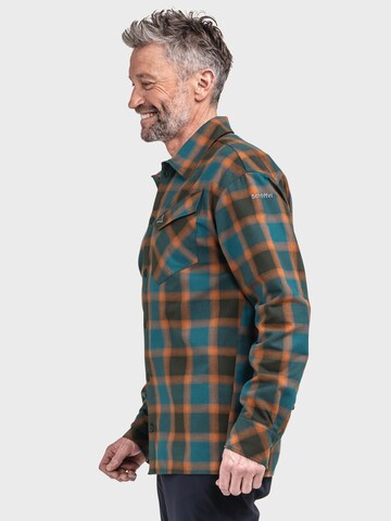 Coupe regular Chemise fonctionnelle 'Poplar' Schöffel en vert