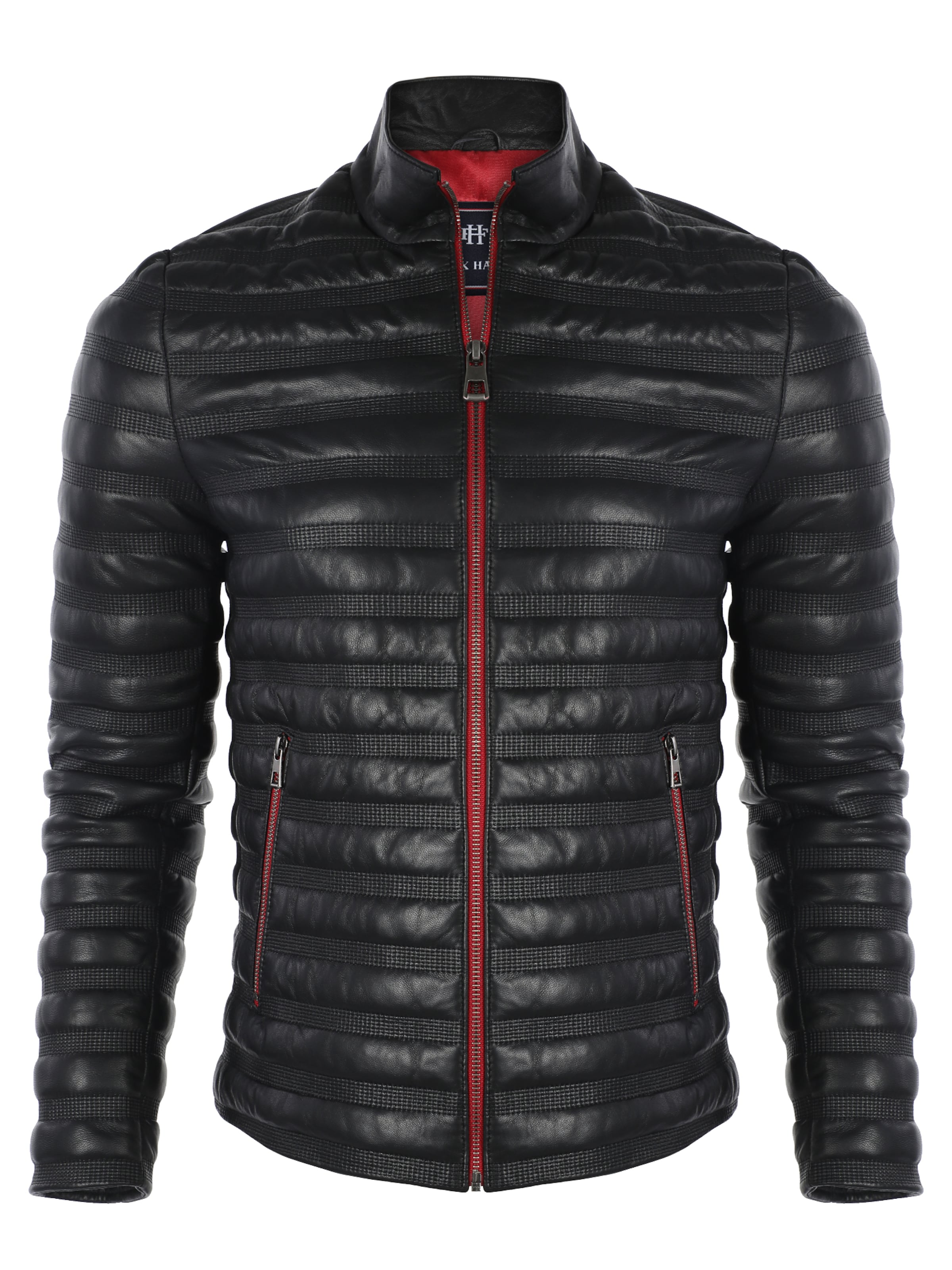 Felix Hardy Φθινοπωρινό και ανοιξιάτικο μπουφάν σε μαύρο: μπροστά