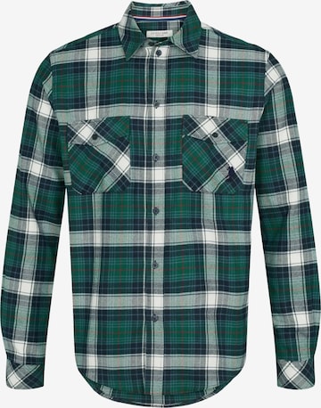 U.S. POLO ASSN. Hemd 'Ruben' in Grün: Vorderseite