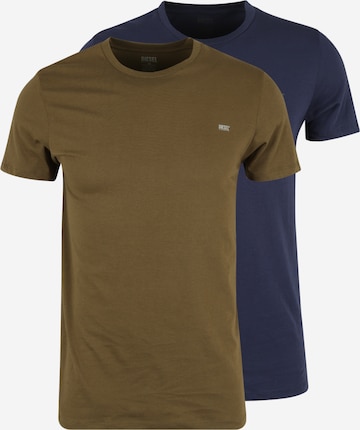 T-Shirt DIESEL en bleu : devant