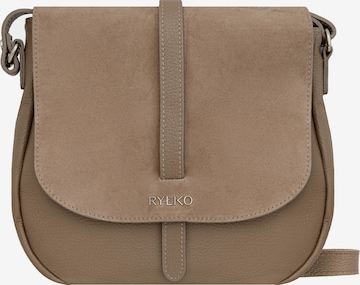 RYŁKO Olkalaukku värissä beige: etupuoli