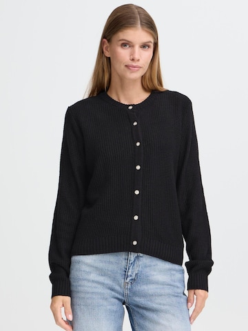 Oxmo Gebreid vest ' OXBMMOMA CARDIGAN ' in Zwart