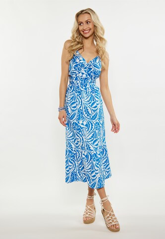 IZIA - Vestido de verano en azul: frente