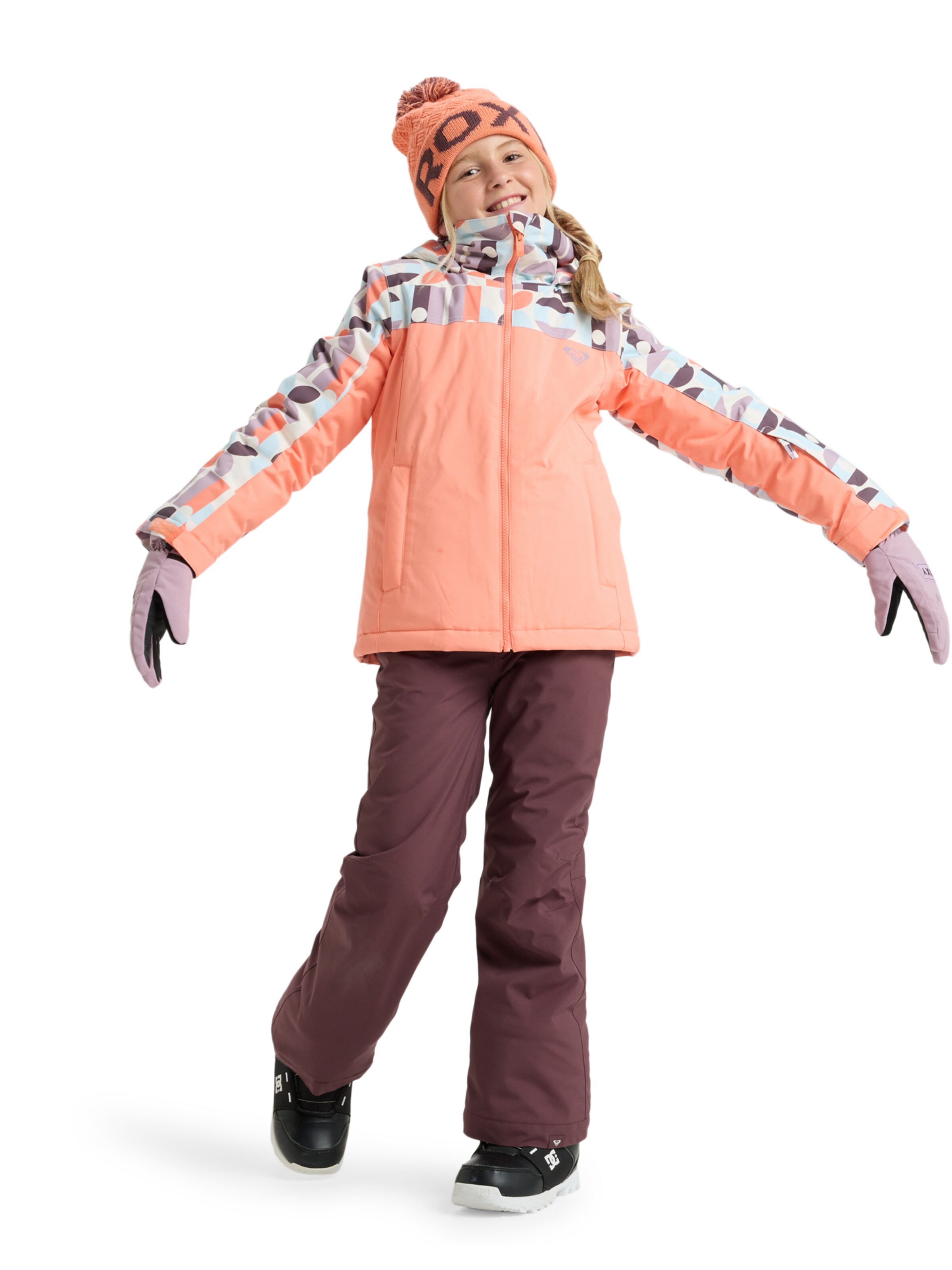 ROXY Athletic Jacket 'Galaxy' in Orange