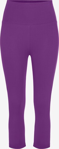 LASCANA Leggings i lilla: forside