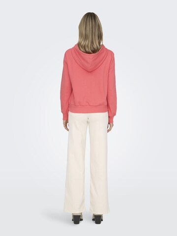 ONLY Sweatshirt 'ONLNoli' in Orange