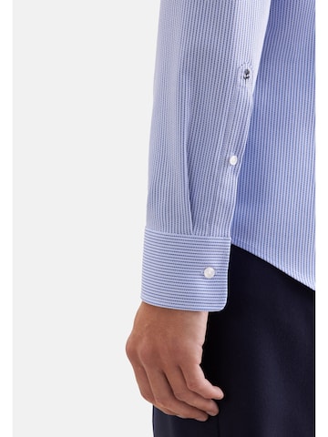 Coupe slim Chemise business SEIDENSTICKER en bleu