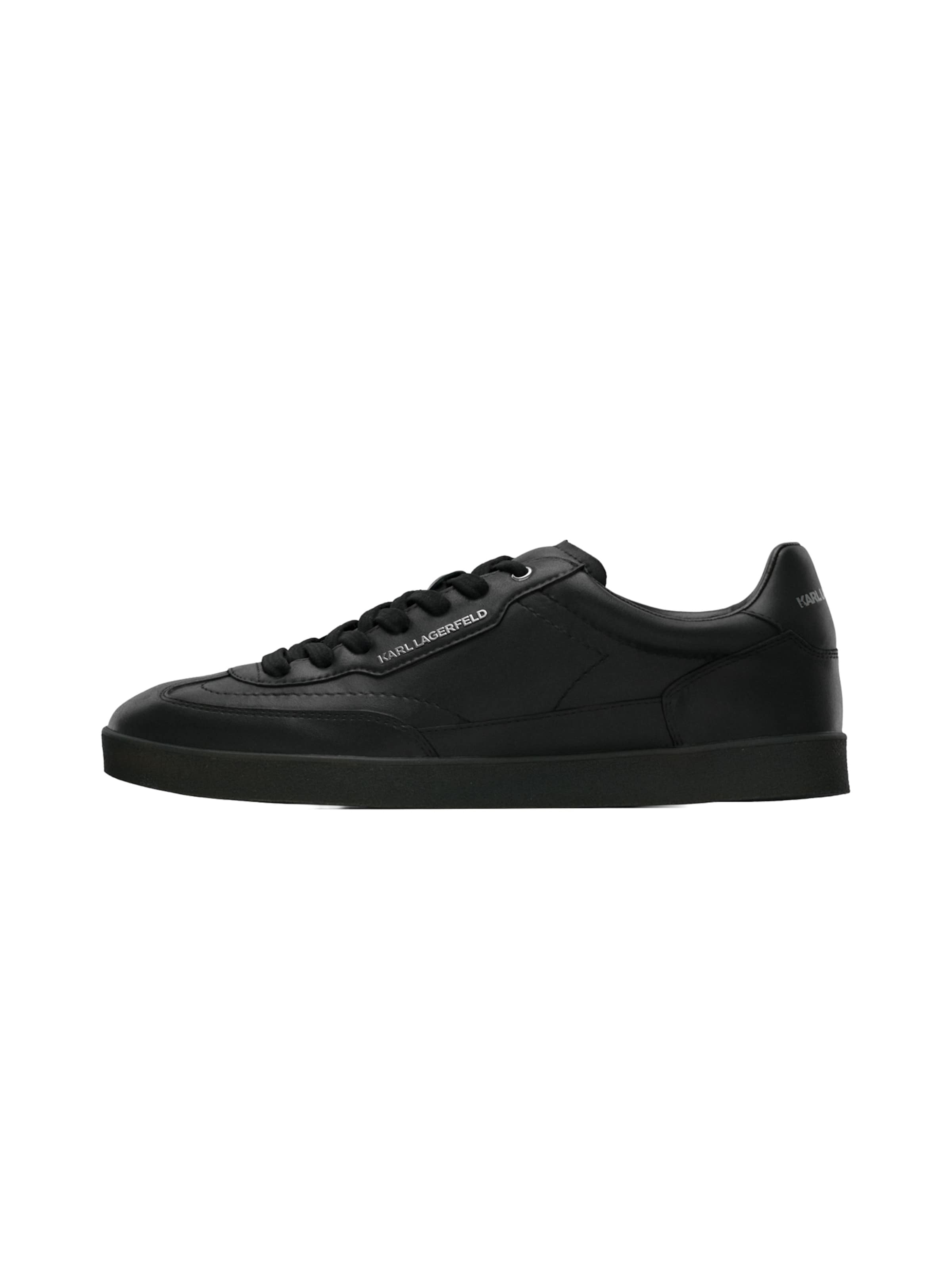 Karl Lagerfeld Sneakers laag in Zwart: voorkant