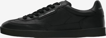 Karl Lagerfeld Matalavartiset tennarit värissä musta: etupuoli