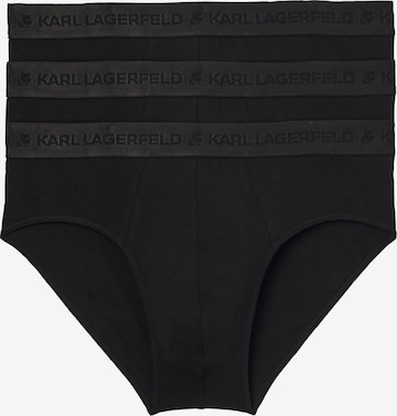 Karl LagerfeldSlip - crna boja: prednji dio