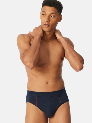 SCHIESSER Slip in Blauw