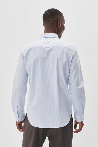 Matinique Regular fit Overhemd 'Trostol' in Blauw