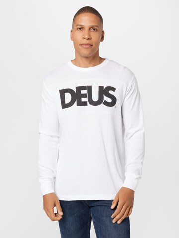 T-Shirt DEUS EX MACHINA en blanc : devant