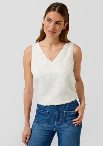 s.Oliver Blouse in Beige: front