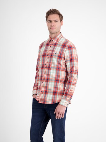LERROS Regular fit Button Up Shirt in Red