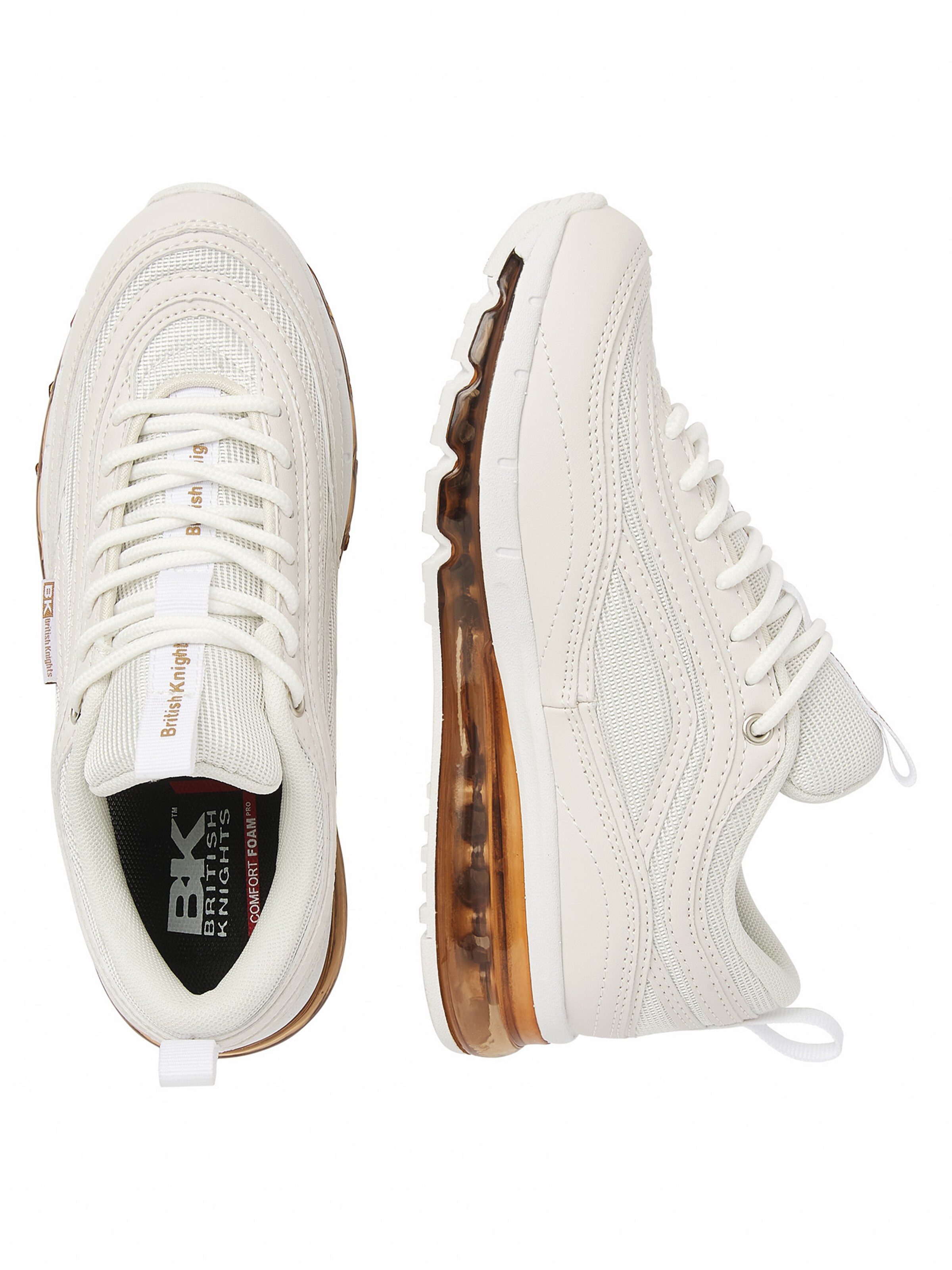 BRITISH KNIGHTS Sneakers laag 'ZION' in Wit