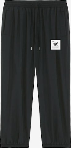 Surf Monkey Loose fit Athletic Pants in Black: front
