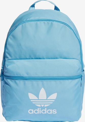 ADIDAS ORIGINALS Backpack 'Adicolor' in Blue: front