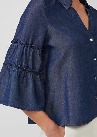 s.Oliver Blouse in Blauw