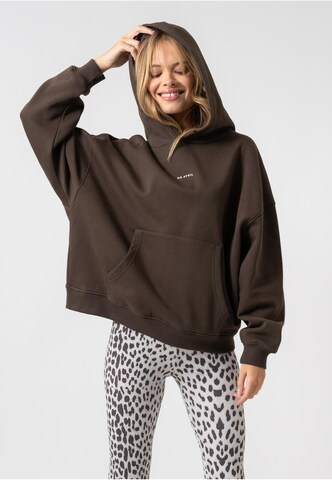OH APRIL Sweatshirt in Bruin: voorkant