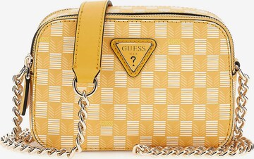 GUESS Crossbody Bag 'Vikky' in Yellow: front