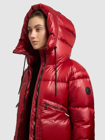khujo Zimní bunda 'Luna' – červená