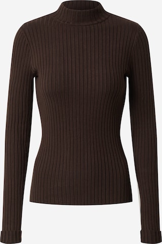 EDITED Sweater 'JANNICE' in Brown: front