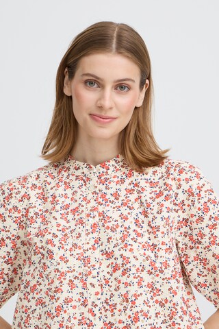 ICHI Bluse 'IHQWINA SH2 ' i beige