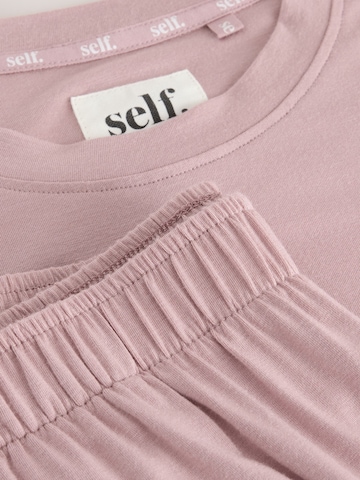 Pigiama di self. in rosa