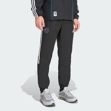 ADIDAS PERFORMANCE Regular Sports trousers in Black: front