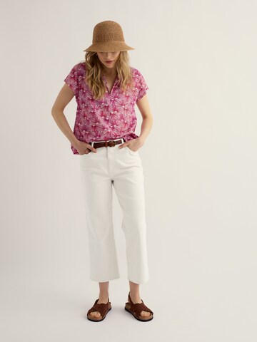 Seasalt Cornwall Shirt 'Deep Lane' in Roze