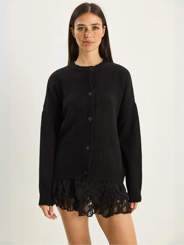 Bianco Lucci - Casaco de malha em preto