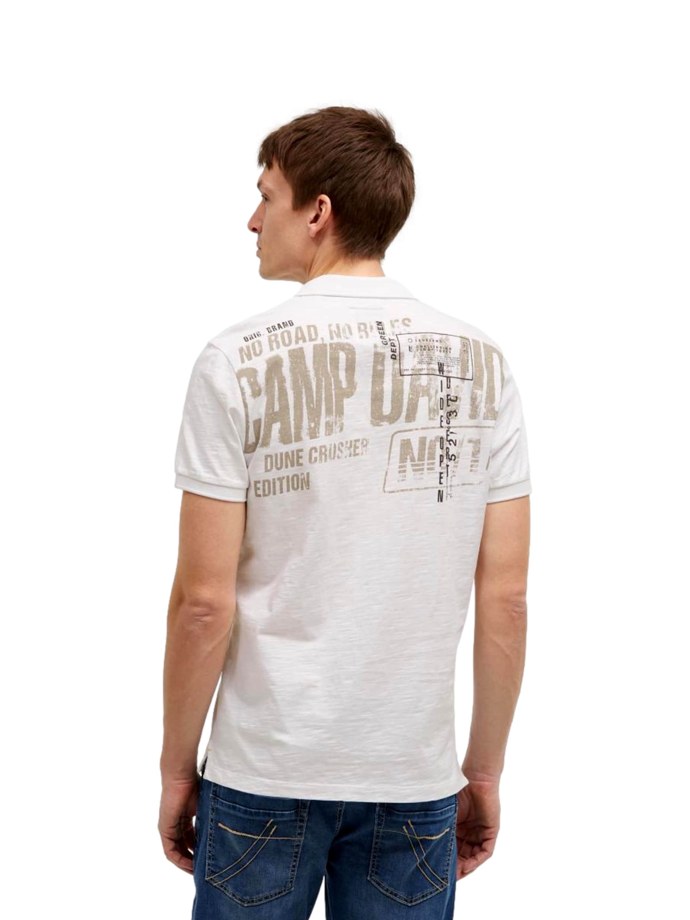 CAMP DAVID Shirt 'Dune Crusher' in White