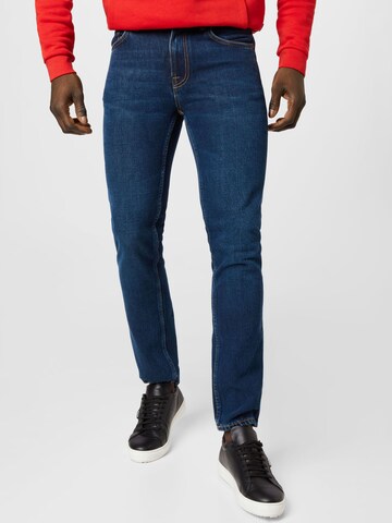 Nudie Jeans Co Szabványos Farmer 'Gritty Jackson' - kék: elől