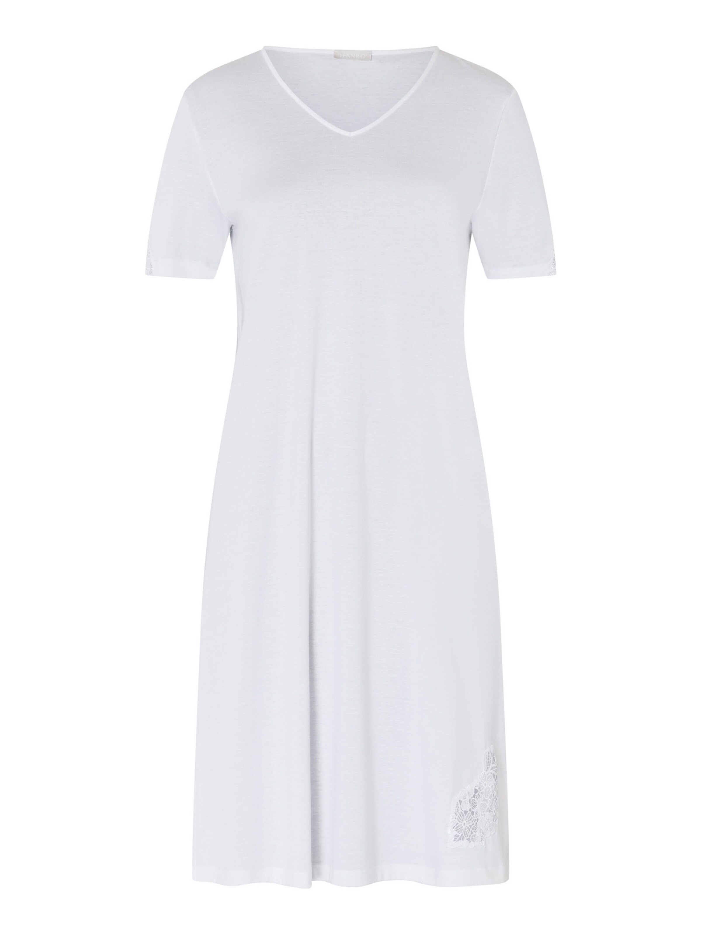 Chemise de nuit 'Michelle' Hanro en blanc : devant