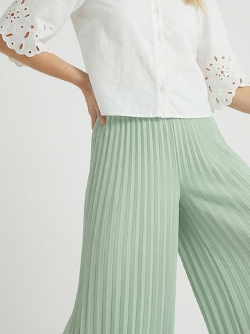 Guido Maria Kretschmer Women Широкий Штаны 'Samantha' в Зеленый