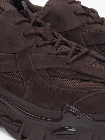 Sneaker bassa '123-3' di ES8 in marrone