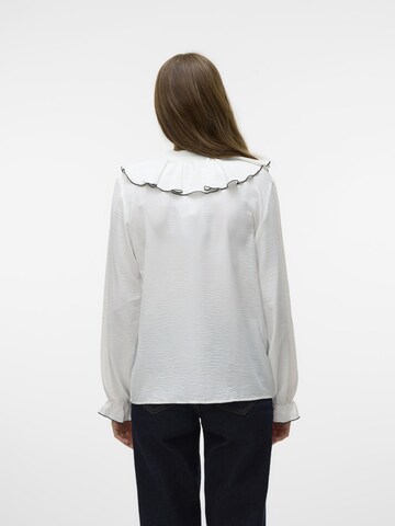 VERO MODA Bluse 'ALVA' i hvid