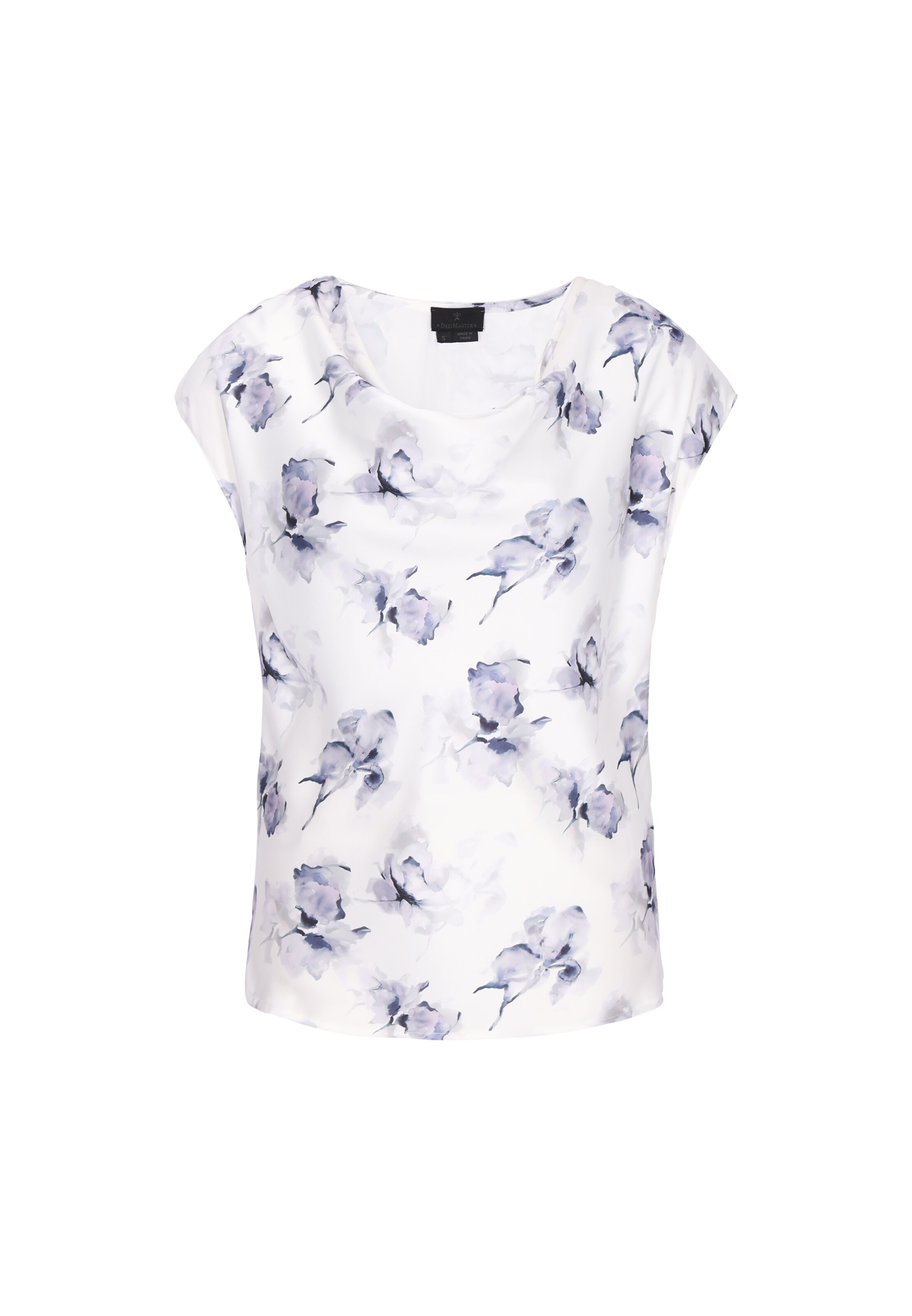 Chemisier DreiMaster Klassik en violet : devant