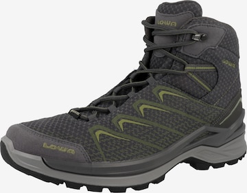 LOWA Boots 'Ferrox Pro GTX Mid' in Grey: front
