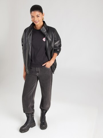 Kaotiko Póló 'FOUND IN PARADISE' - fekete