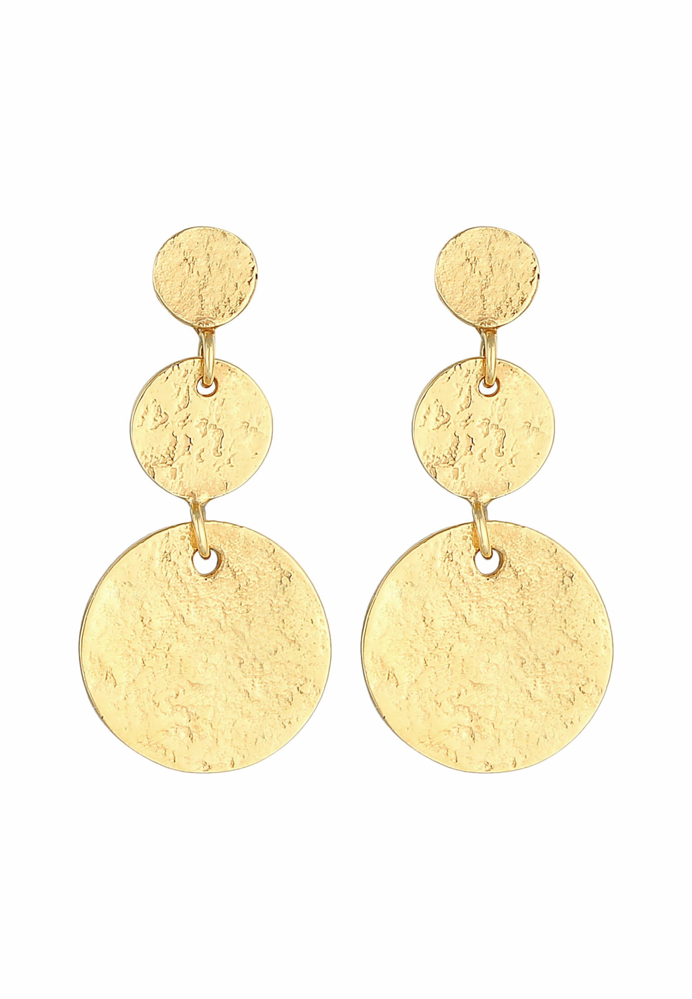 Boucles d'oreilles 'Geo' ELLI en or