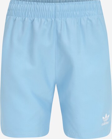 ADIDAS ORIGINALS Athletic Swim Trunks 'Adicolor Essentials Solid' in Blue: front