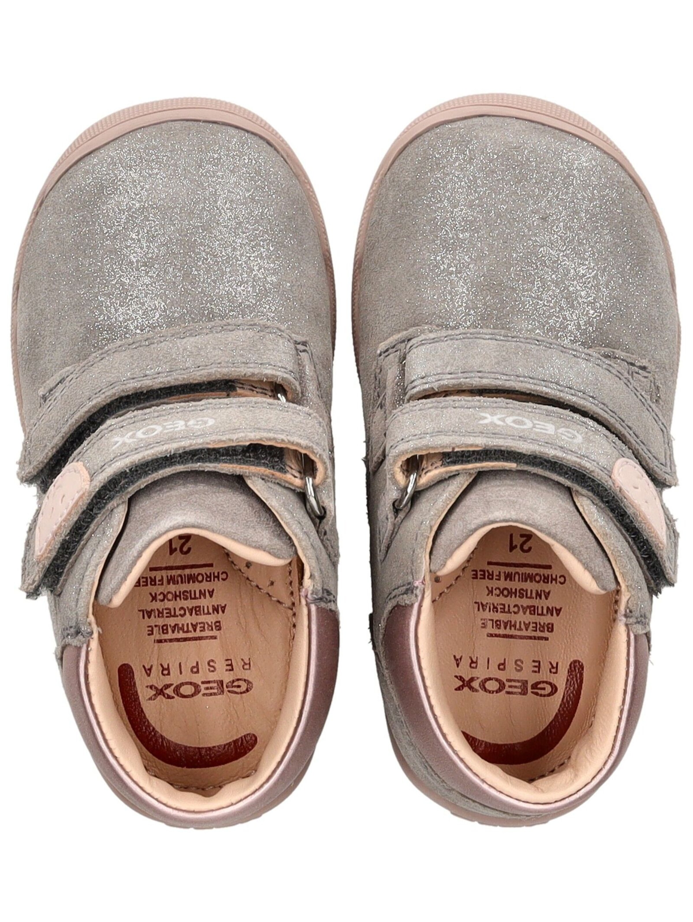 GEOX First-Step Shoes in Silver