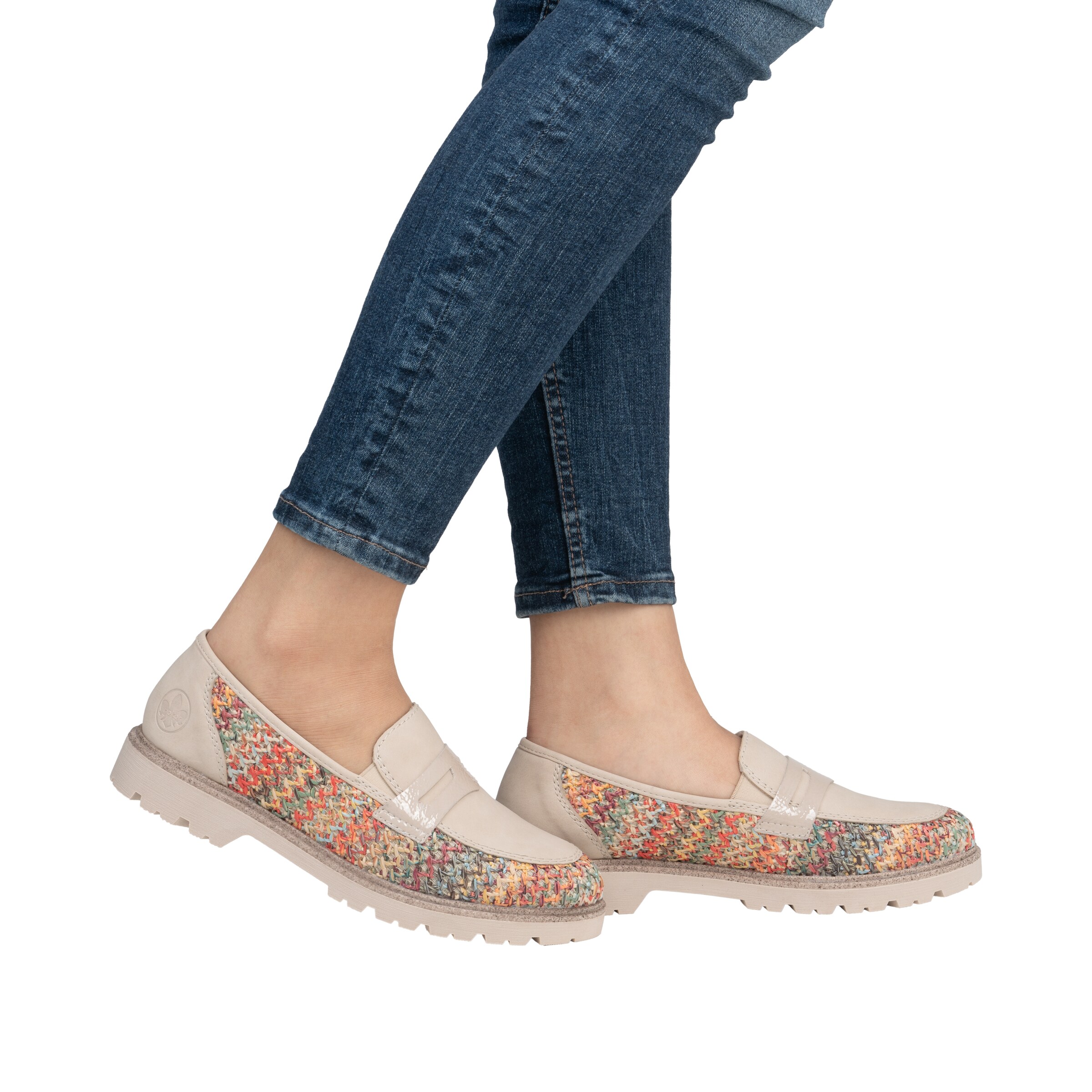 Rieker Slipper in Beige