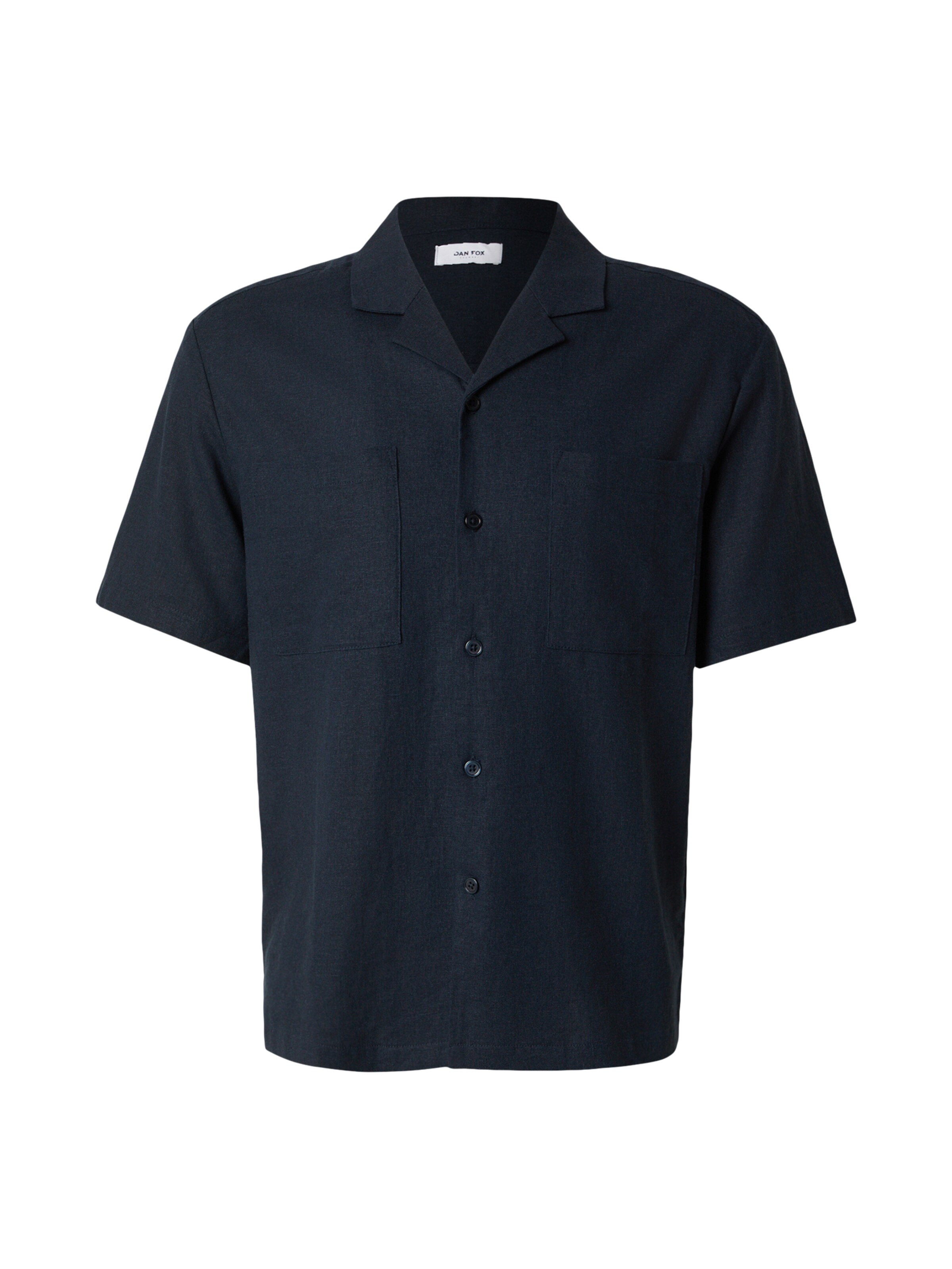 DAN FOX APPAREL Hemd 'Leonard' in Blau: Vorderseite