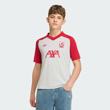 ADIDAS PERFORMANCETehnička sportska majica 'FC Liverpool 26/27' - siva boja: prednji dio