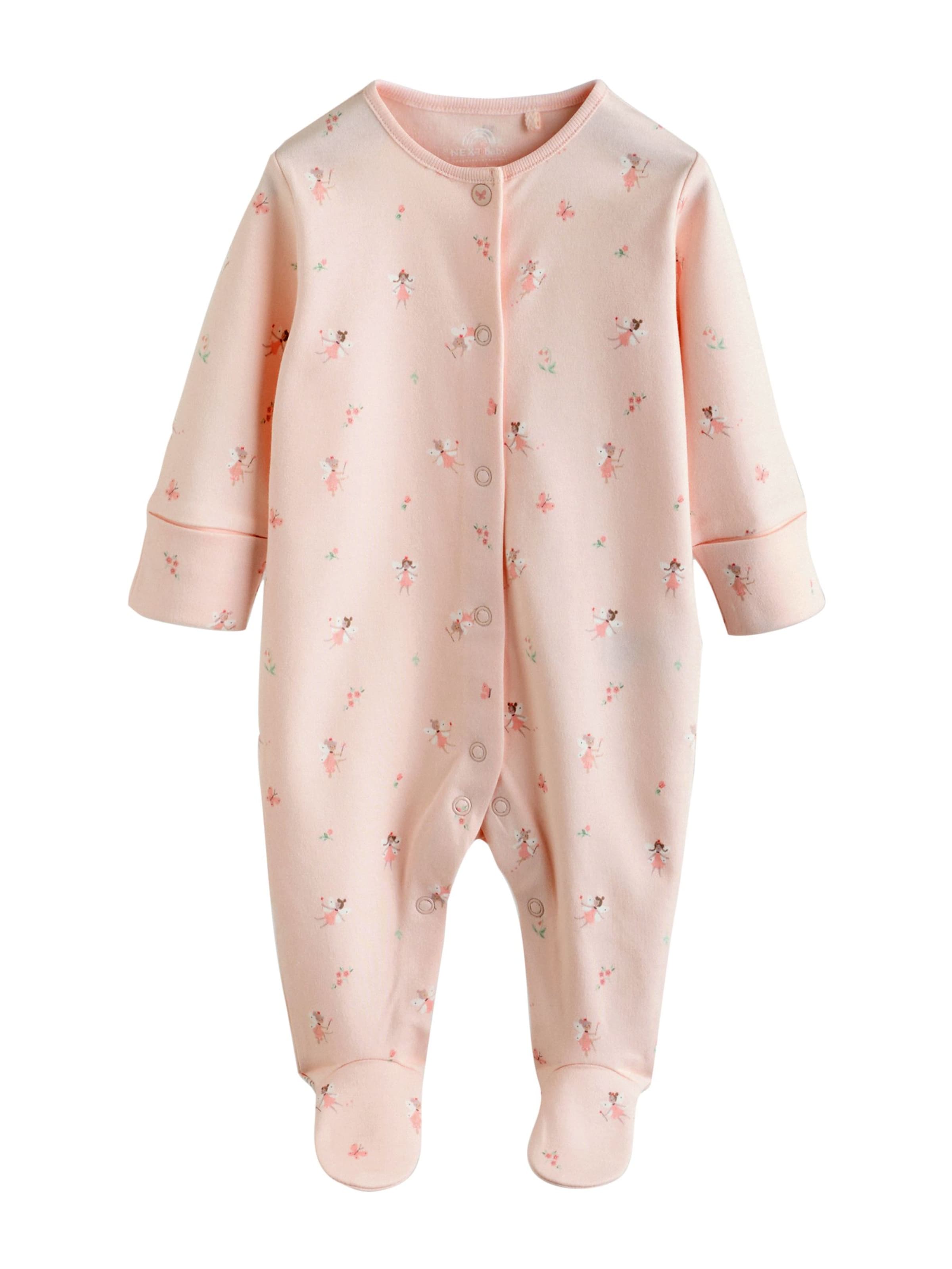 Next Ползунки/боди в Ярко-розовый